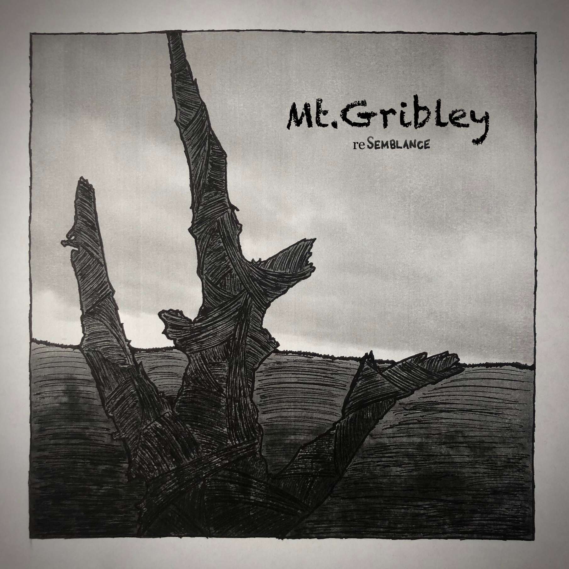  - reSemblance: a drawing of a tree with the words mr gribbley