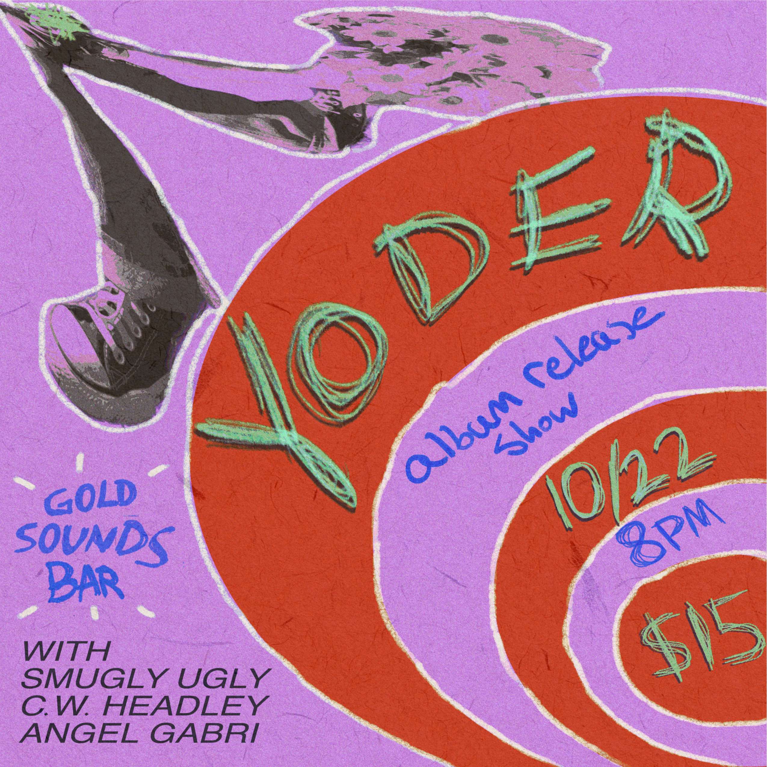 a poster for yoder