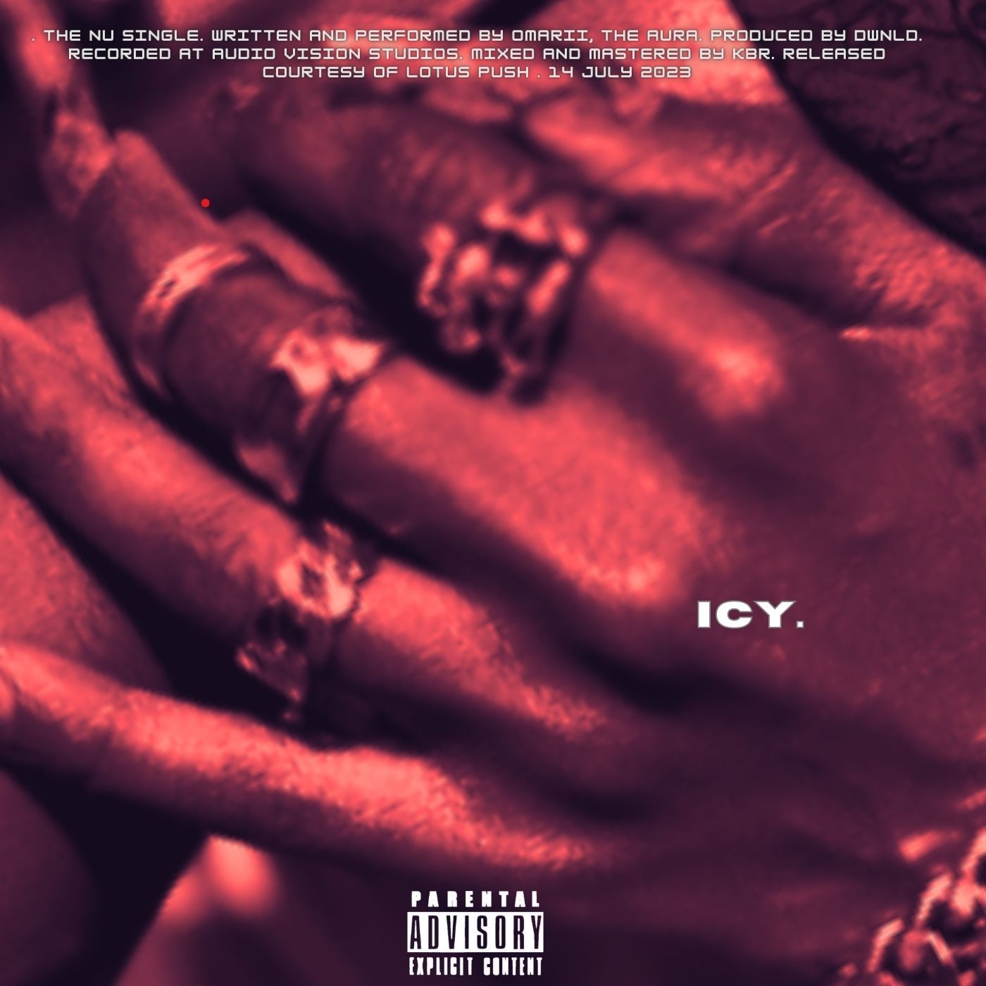 Omarii, The Aura - ICY: the cover of icy's album