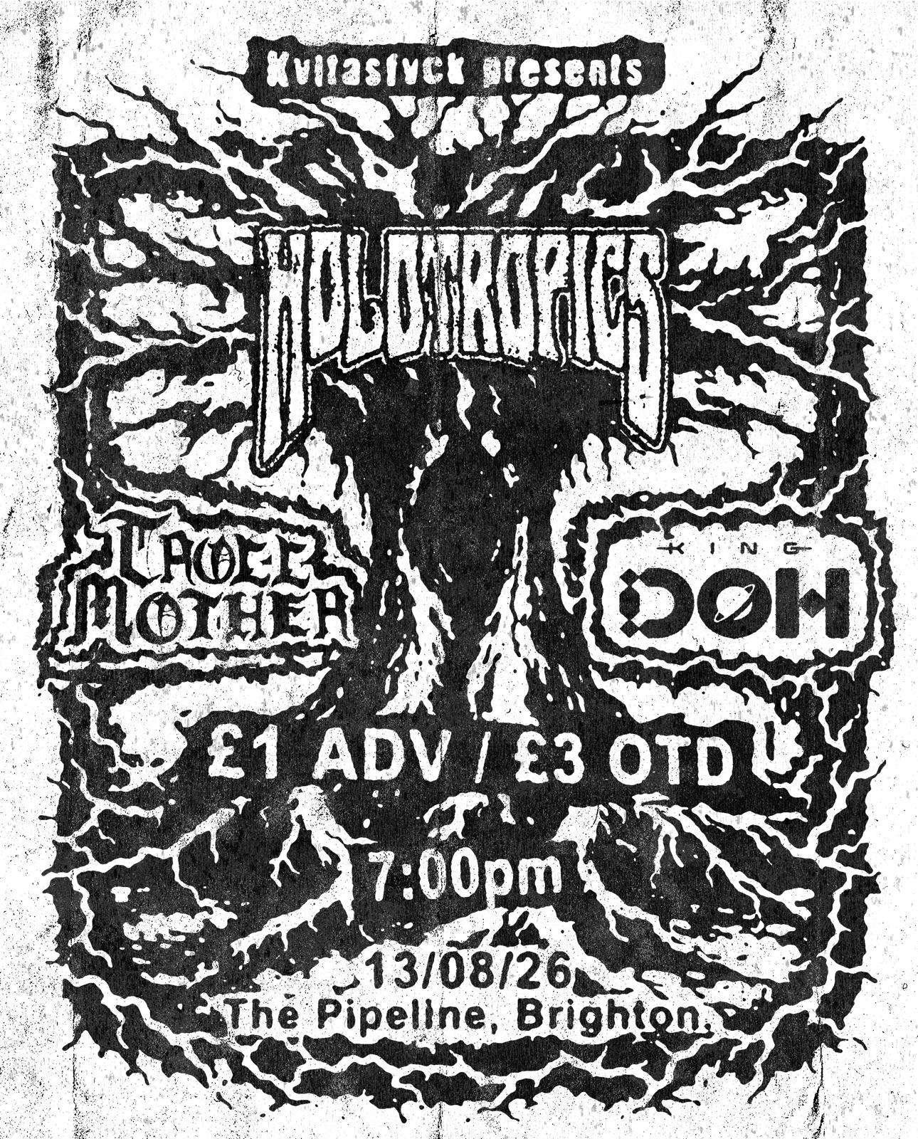 a poster for a concert in london