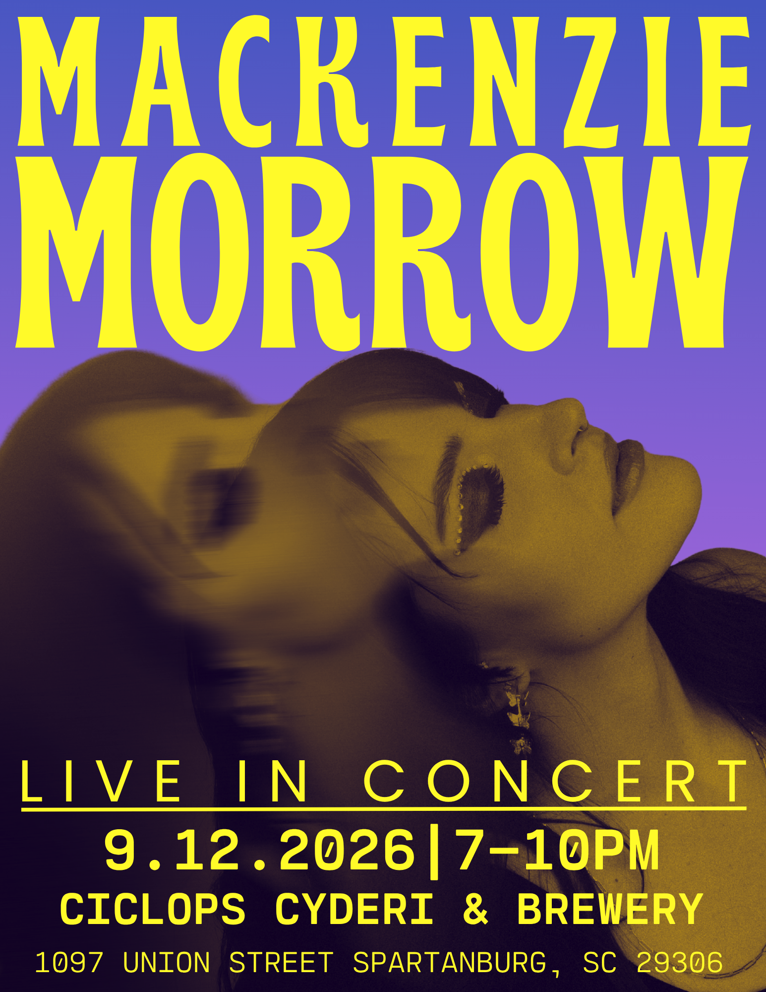 mackenzie morrow live in concert