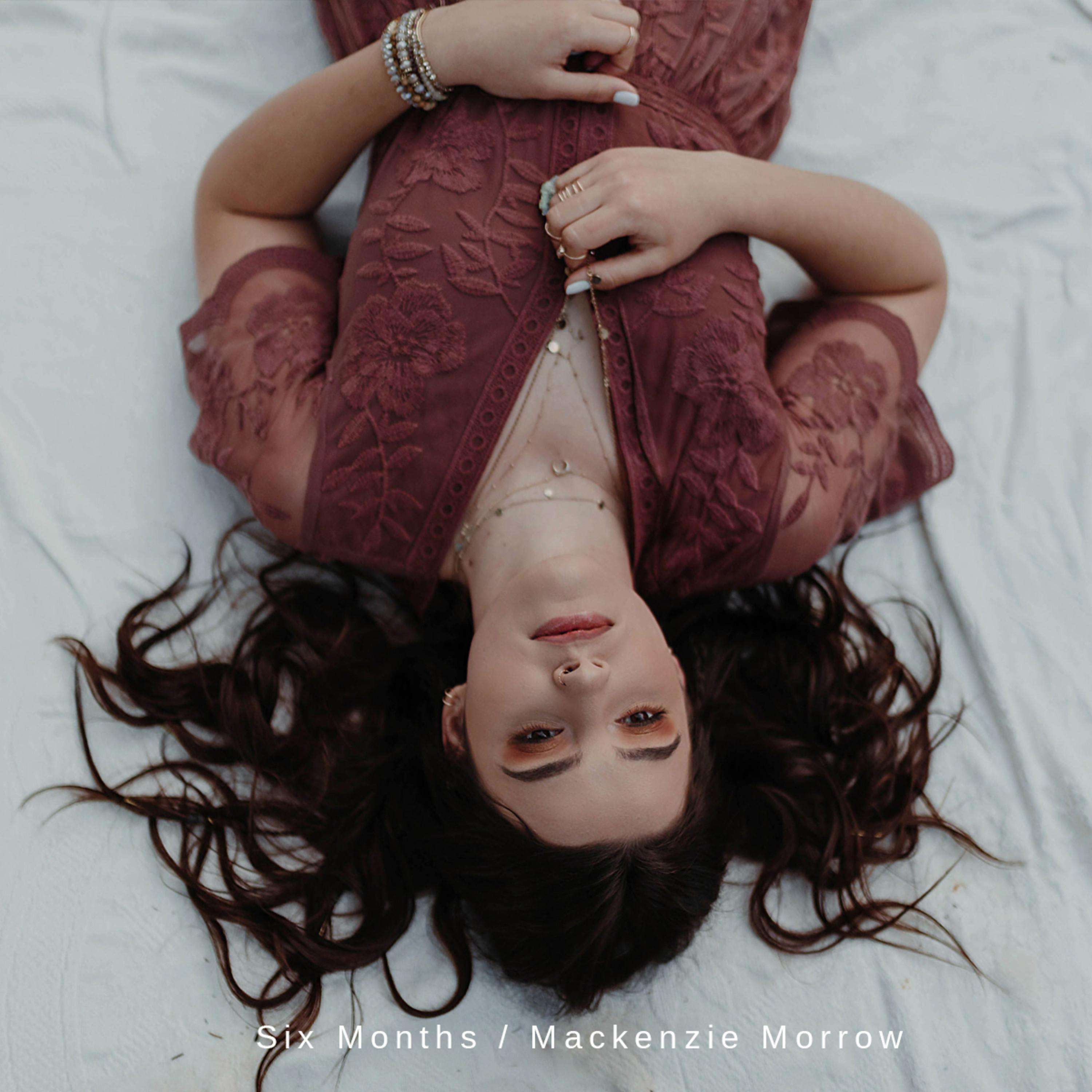 Mackenzie Morrow - Six Months: a young woman laying on a bed