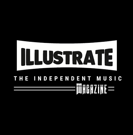 the logo for ilustrate the independent music magazine