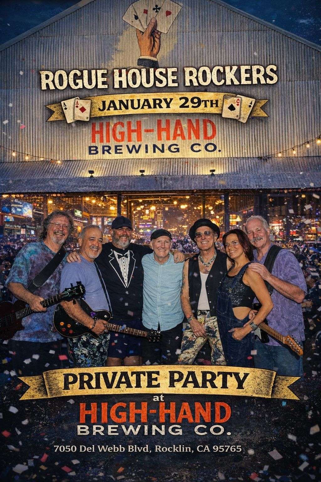 rogue house rockers high hand private party