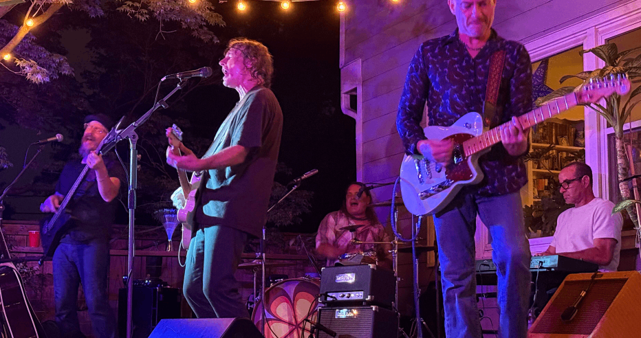 Lighthouse Rodeo - Where You Hang Your Heart: a group of people playing music on a stage