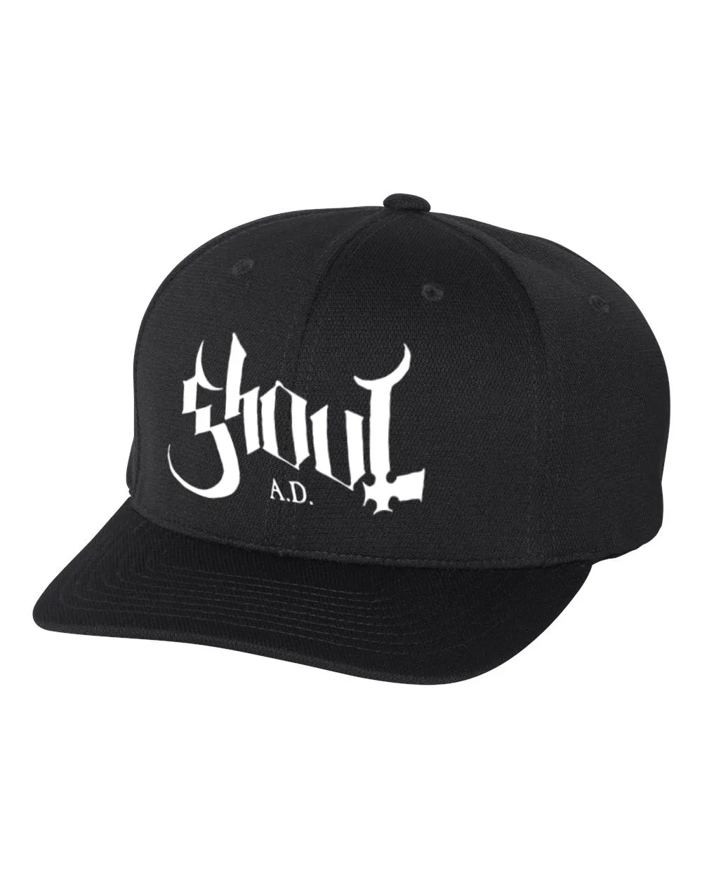 a black hat with the word ghoul on it