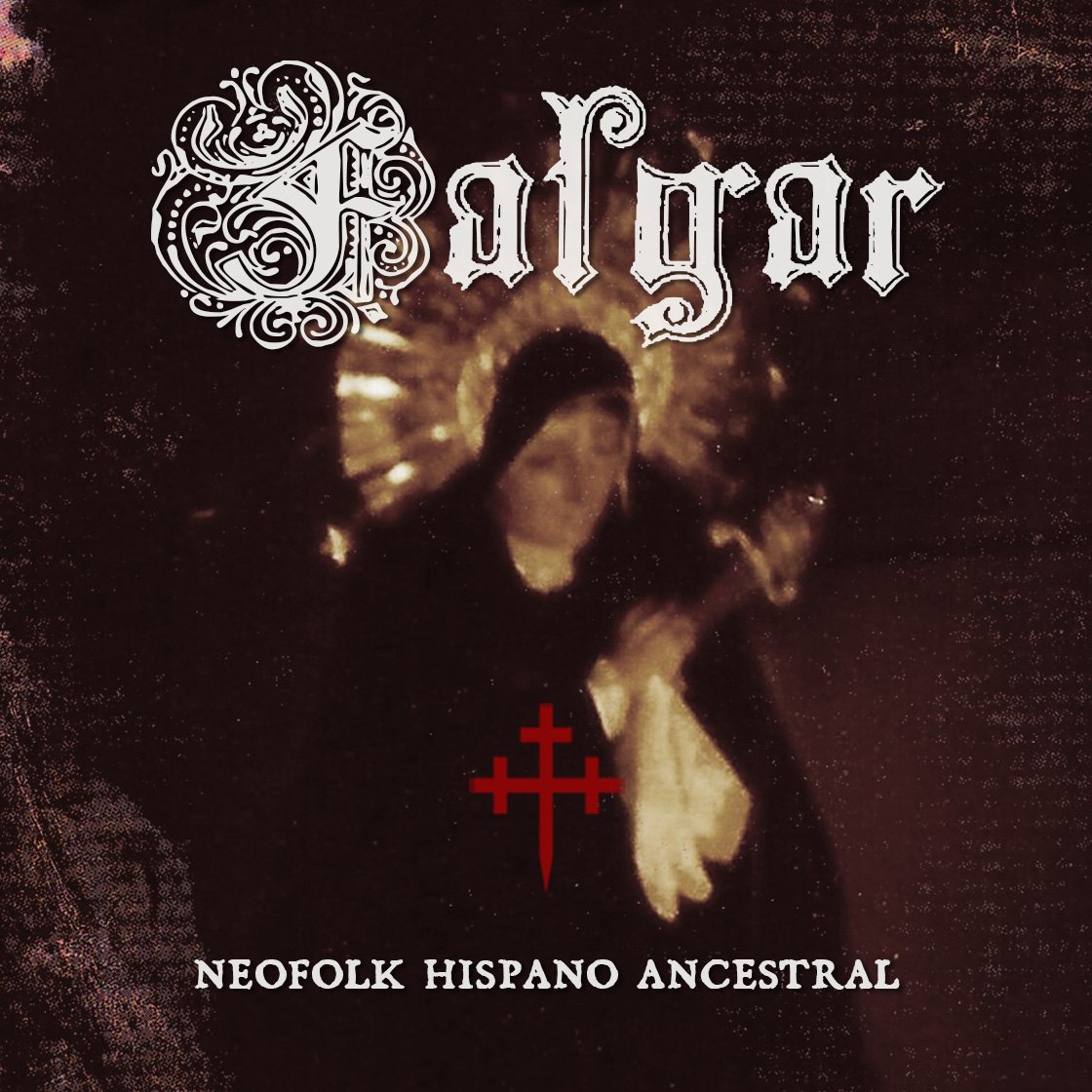 the cover of the album 'galgar - neopok hispano ancestral'