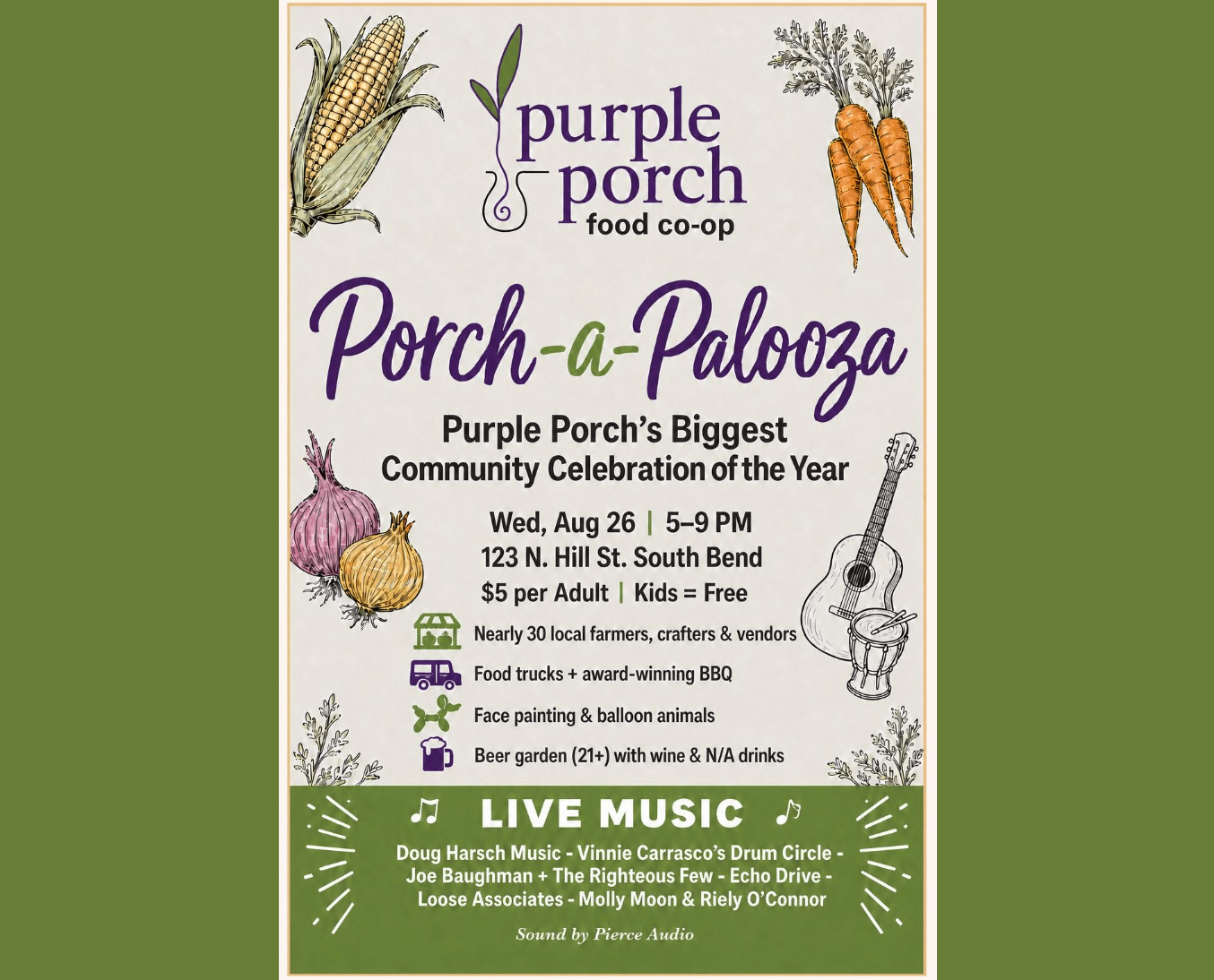 purple porch porch-a-palooza 2019