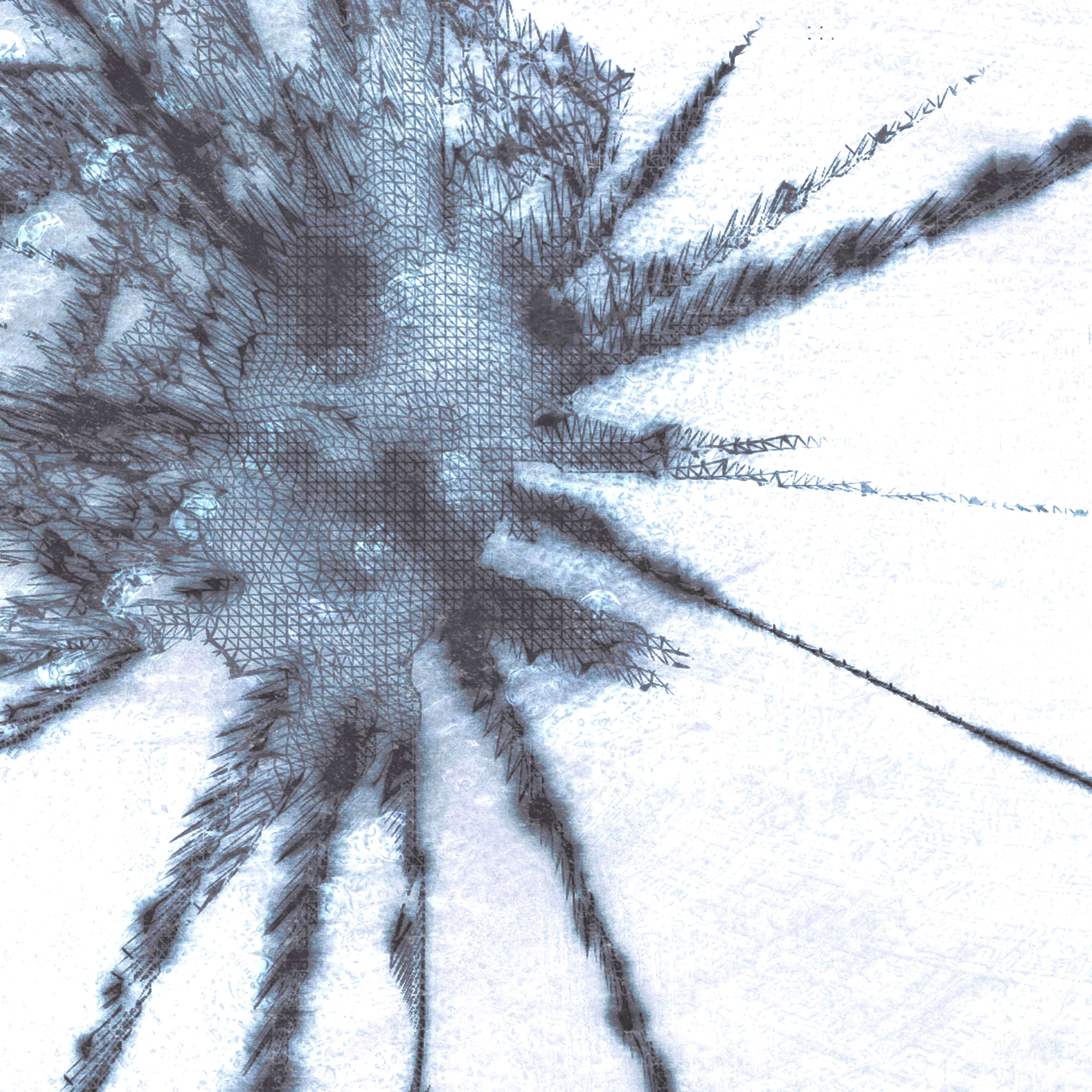 a black and white drawing of a bullet