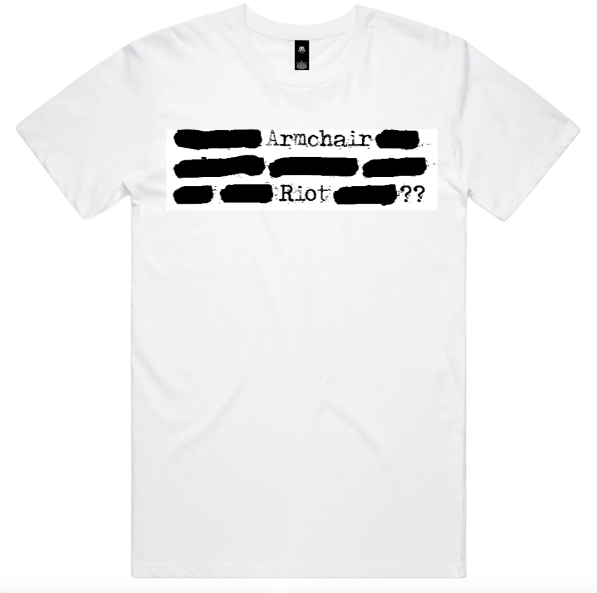 a white t - shirt with the words michael kors