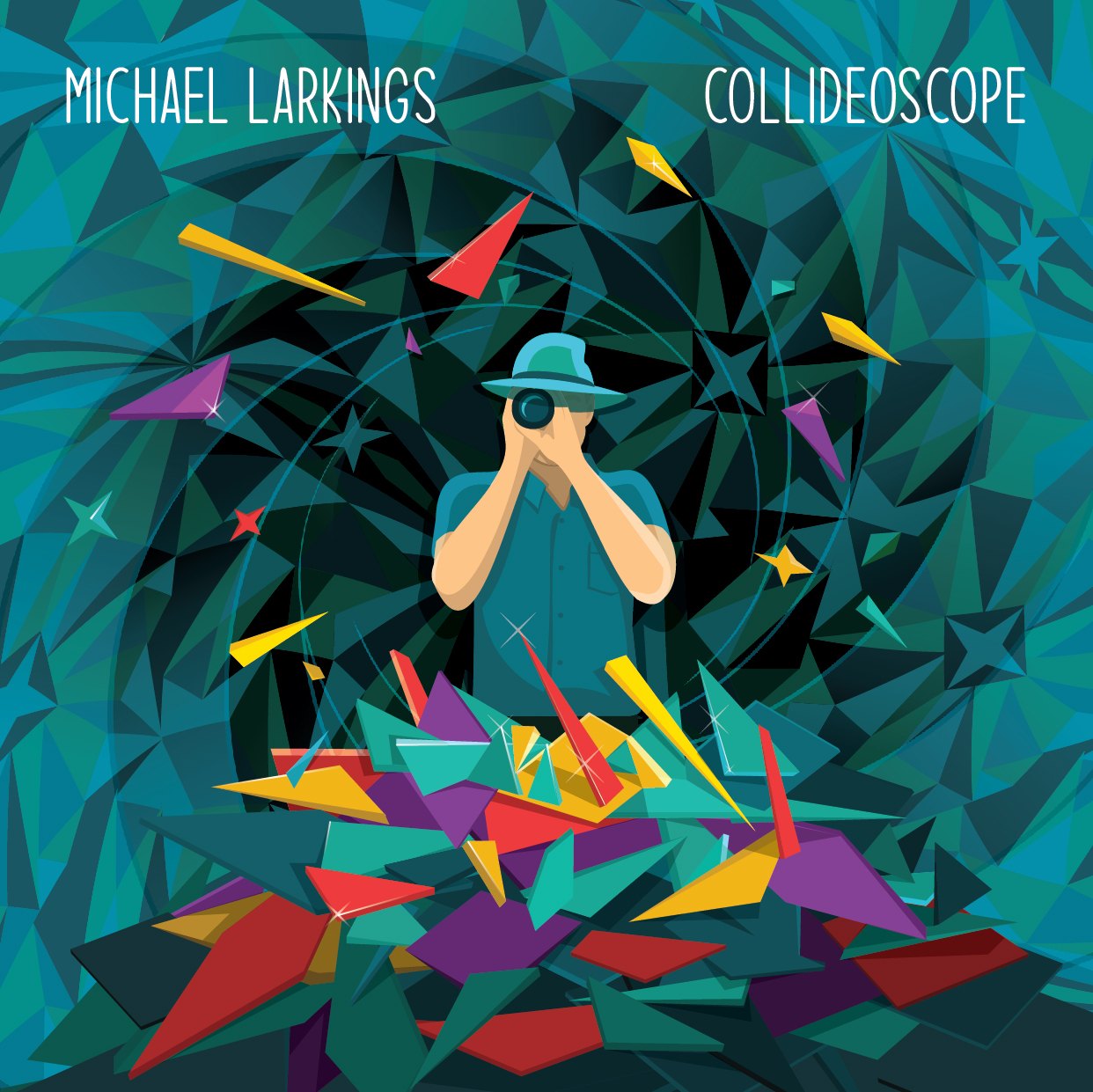 the cover of michael laring's collidescope