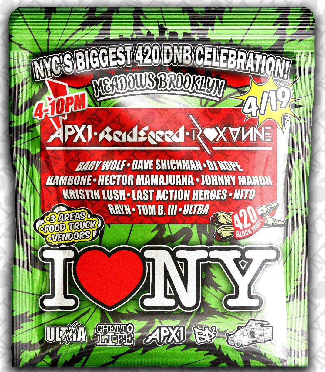 a packet of i love new york