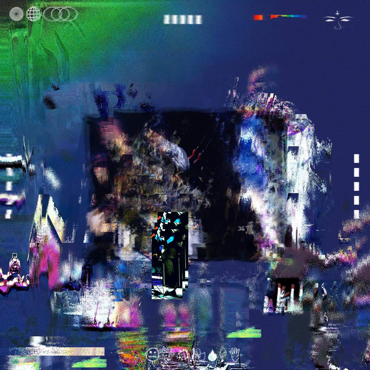a blurry image of a group of people on a stage