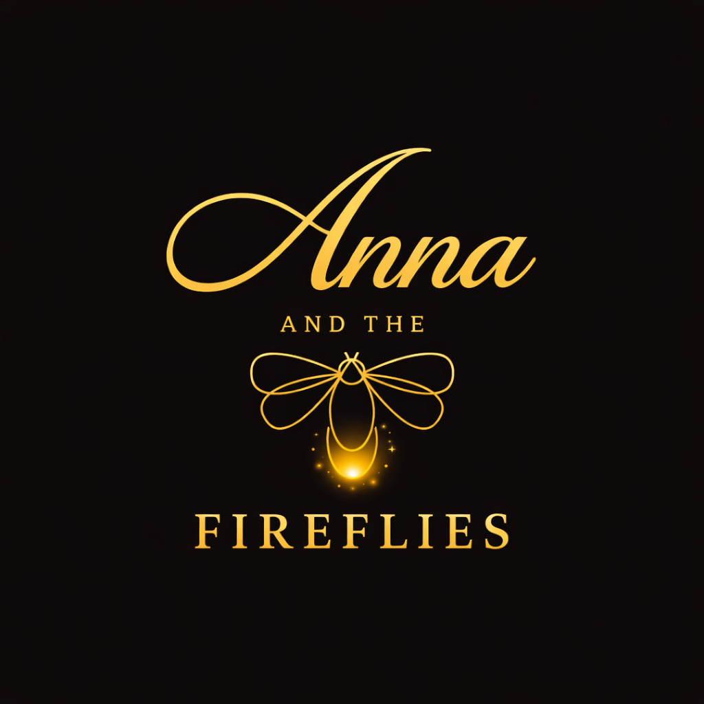 the logo for anna and the fireflies