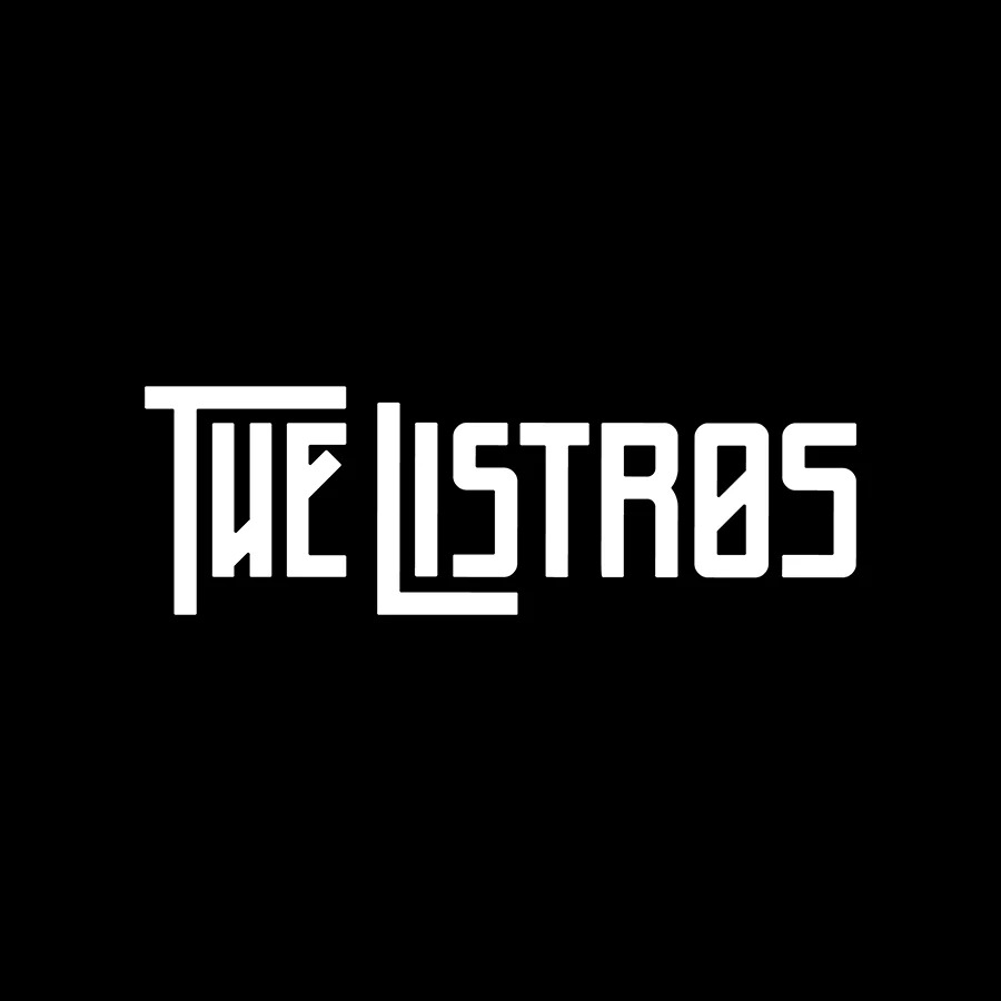 the listers logo on a black background