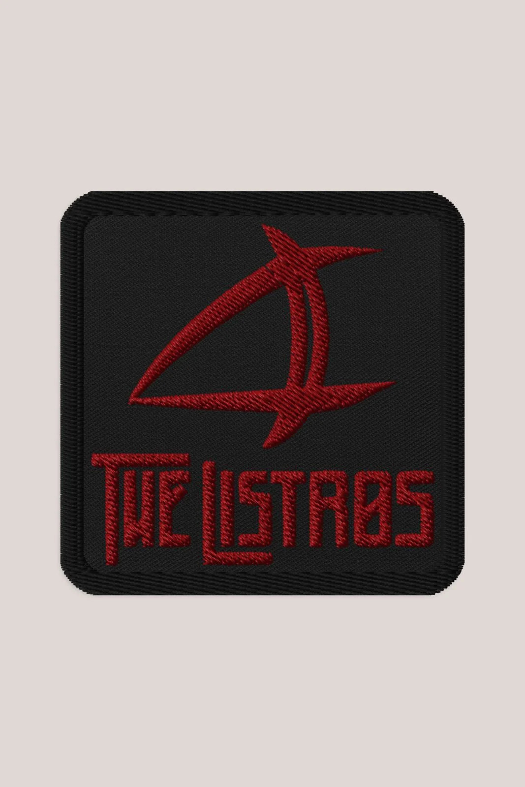 a patch with the word'the listas'on it
