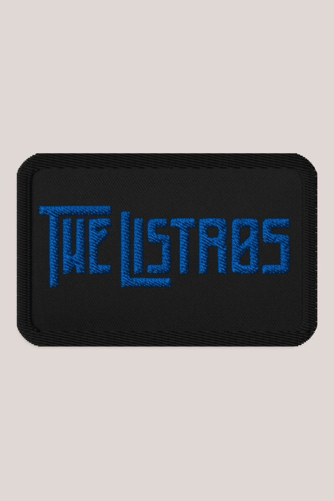 the listers embroidered patch