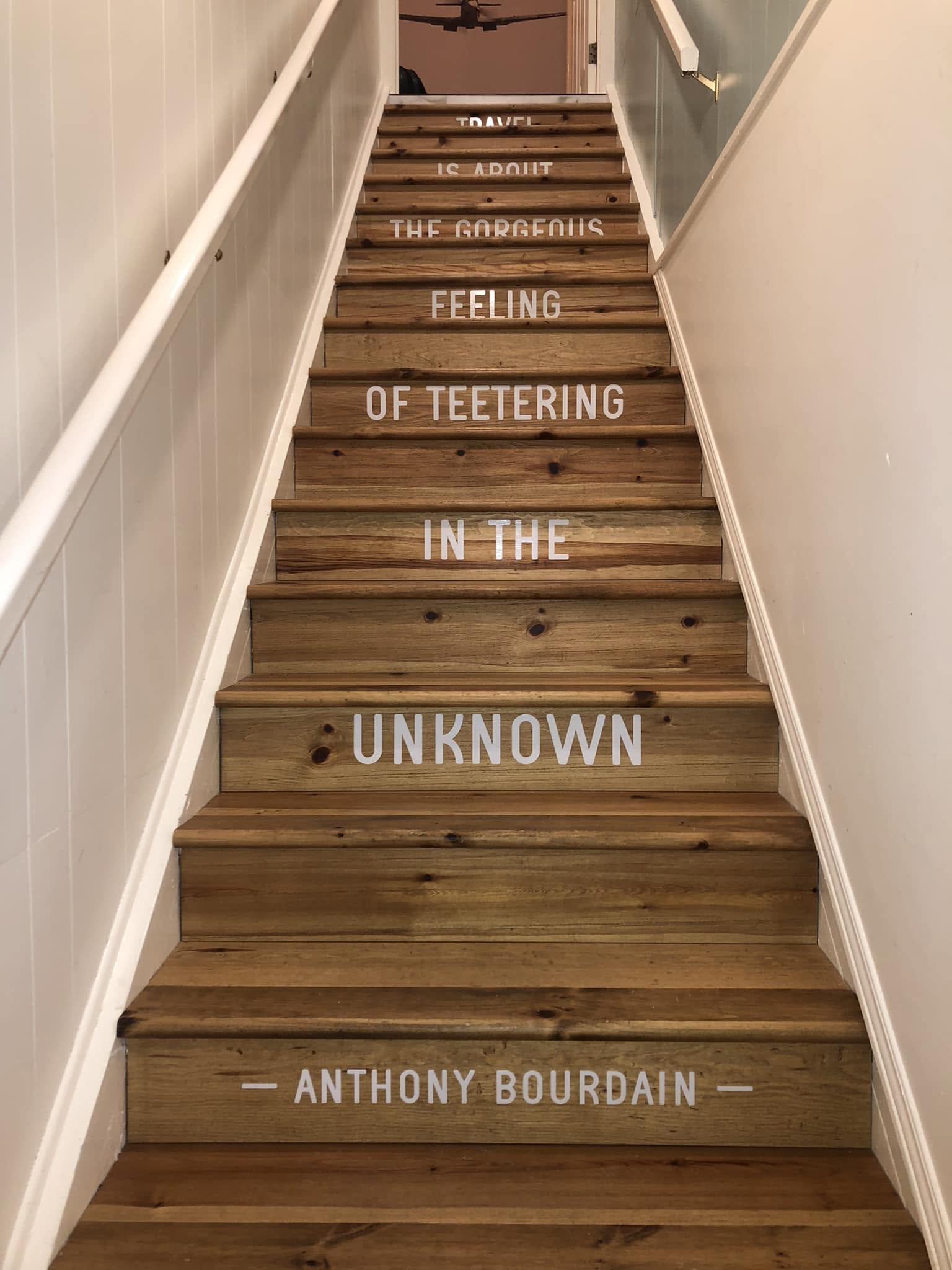 the feeling of teetering in the unknown by anthony boudin